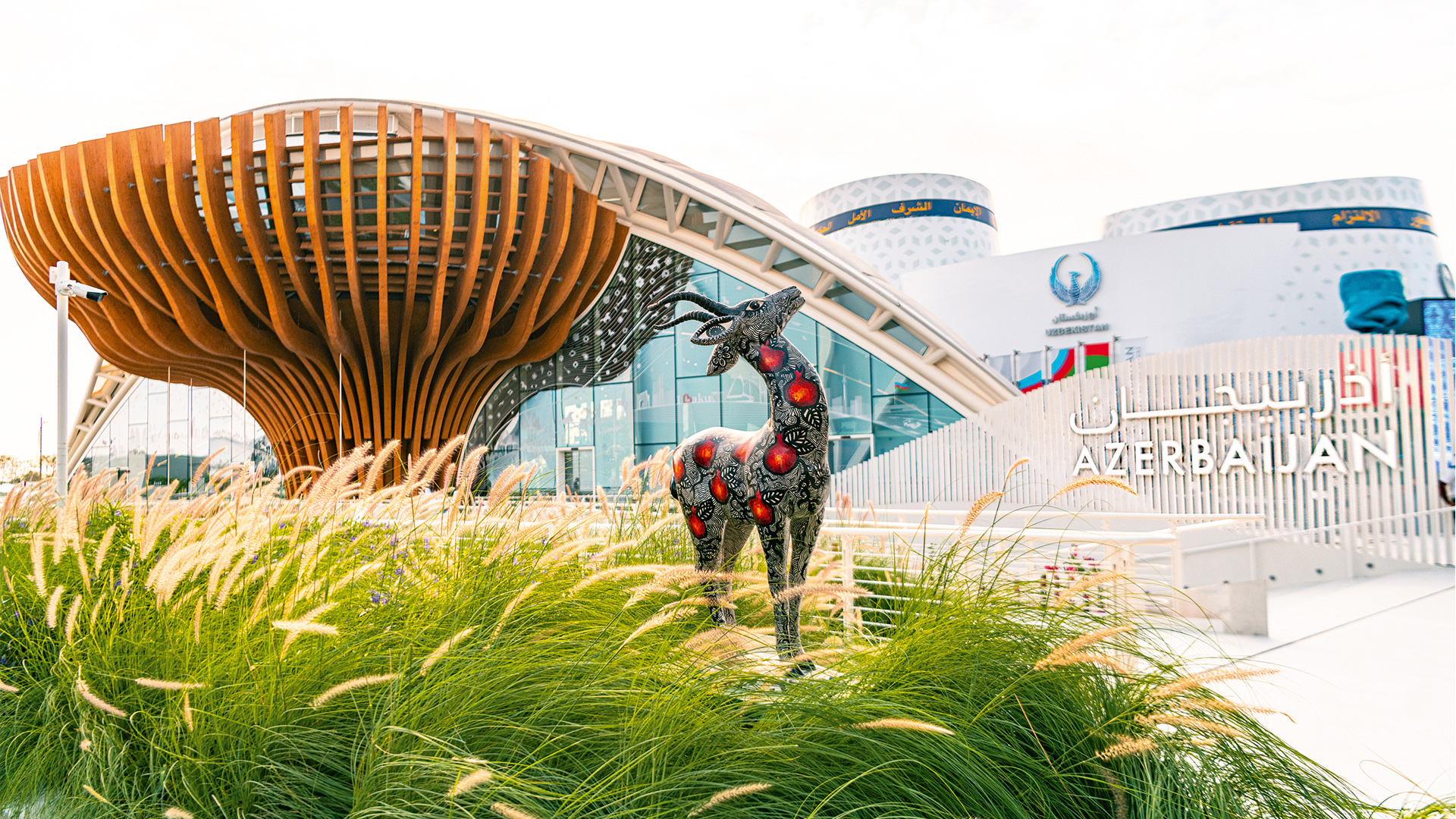 Азербайджанский павильон на Expo 2020: дерево дает плоды